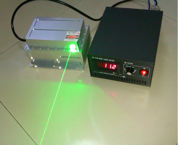 532nm 10W Verde Módulo láser/Automatic refrigeration/Alto Voltaje Verde DPSS laser